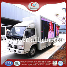 DFAC 4X2 LED camion mobile conduit tv turk screen, camion publicitaire